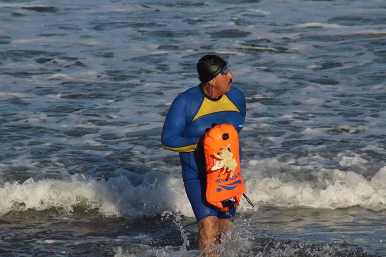 Sergio Velarde continúa preparándose para su mayor reto en 2025: el Canal de la Mancha