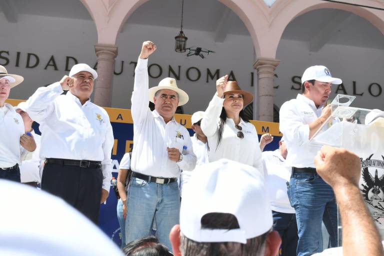 Rector evade hablar de corrupción dentro de UAS, pero ataca a medios