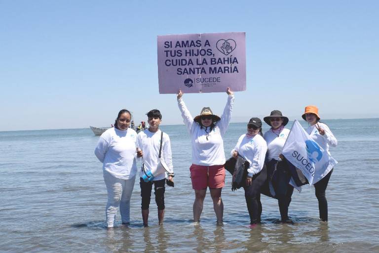 Realiza SUCEDE jornada de sensibilización para el cuidado de las islas de la bahía Santa María