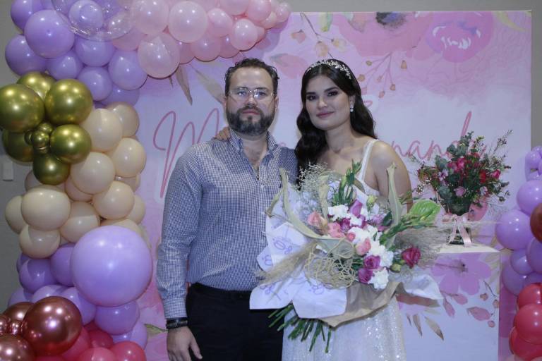 María Fernanda se despide de la soltería