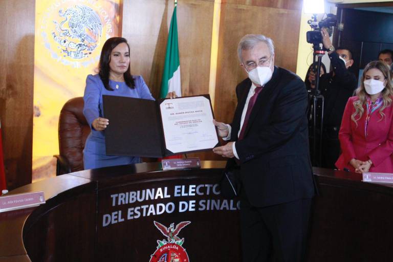 Tribunal Electoral declara válido proceso electoral y elección de Rocha Moya como Gobernador de Sinaloa
