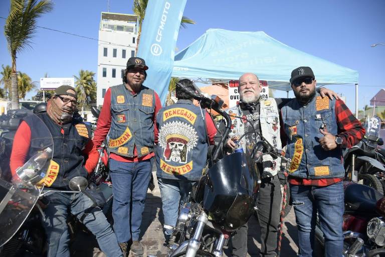Ruedan bikers en la quinta edición del ‘Altata Bikers Fest 2025’