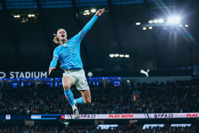 Hat-trick de Haaland en goleada del City al Burnley