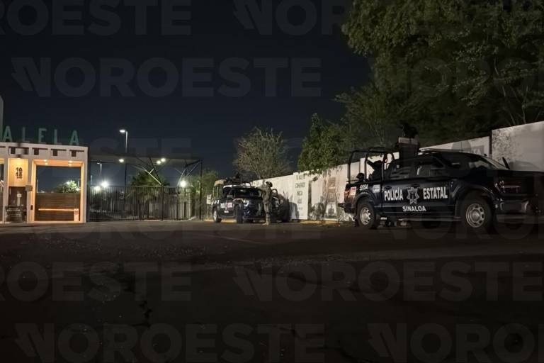 Operativo realizado la noche del martes en una torre del sector Infonavit Humaya, en Culiacán.