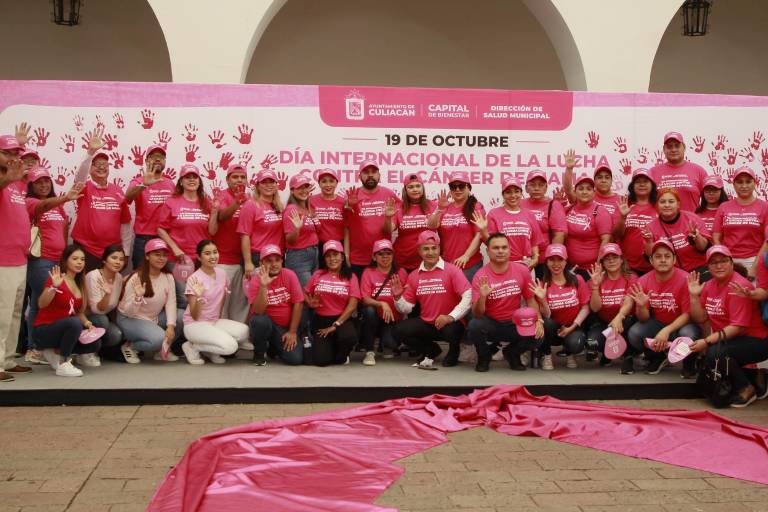 Conmemoran el Día de Lucha contra el Cáncer de Mama