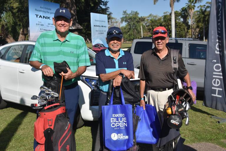 Compiten golfistas por el swing perfecto en primer Exatec Blue Open Golf Tour