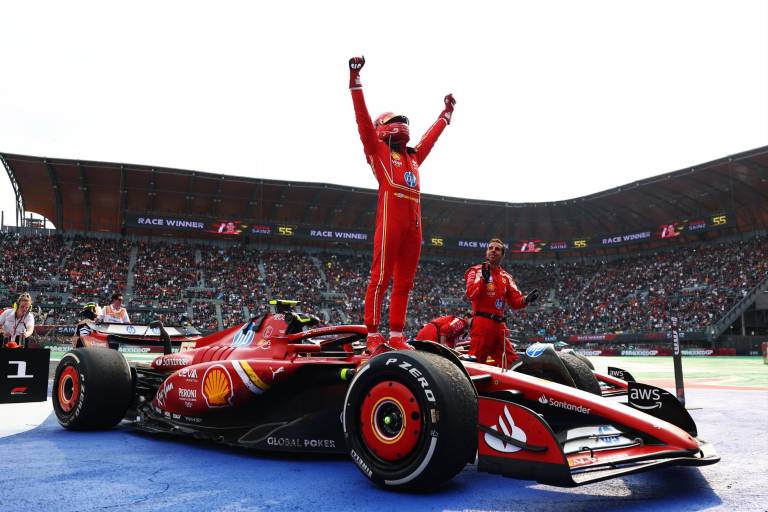 ‘Si hubiese tenido que escoger un sitio para ganar una carrera más con Ferrari, hubiese sido México: Carlos Sainz