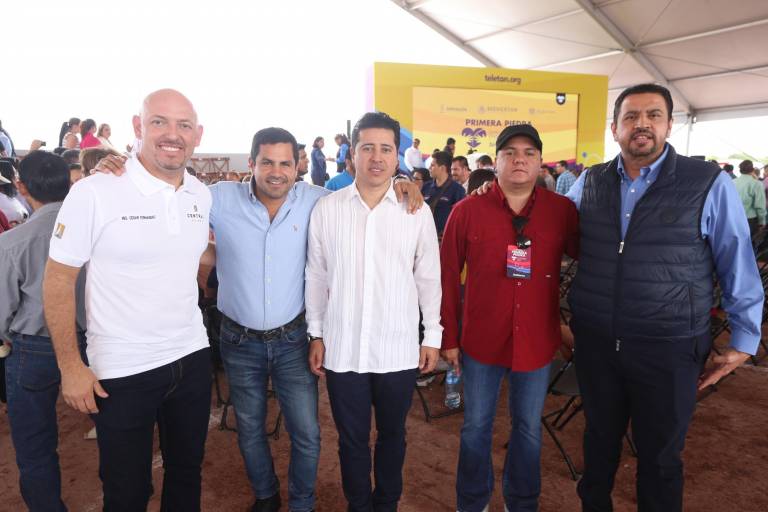 Colocan la primera piedra del CRIT Teletón en Mazatlán