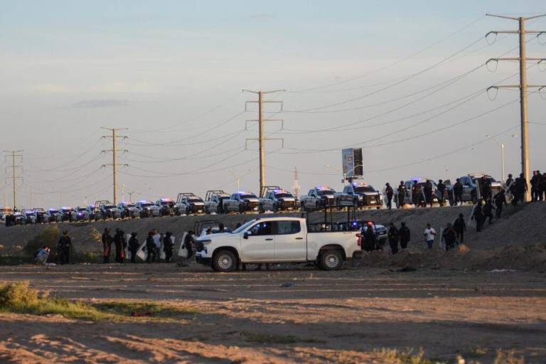 INM y la Guardia Nacional presionan a migrantes para bajar de tren en el norte del País
