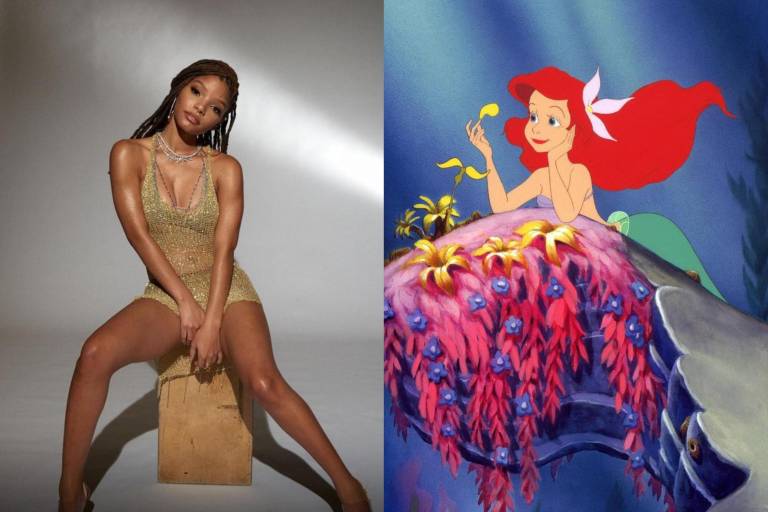 Halle Bailey comparte foto oficial como La Sirenita