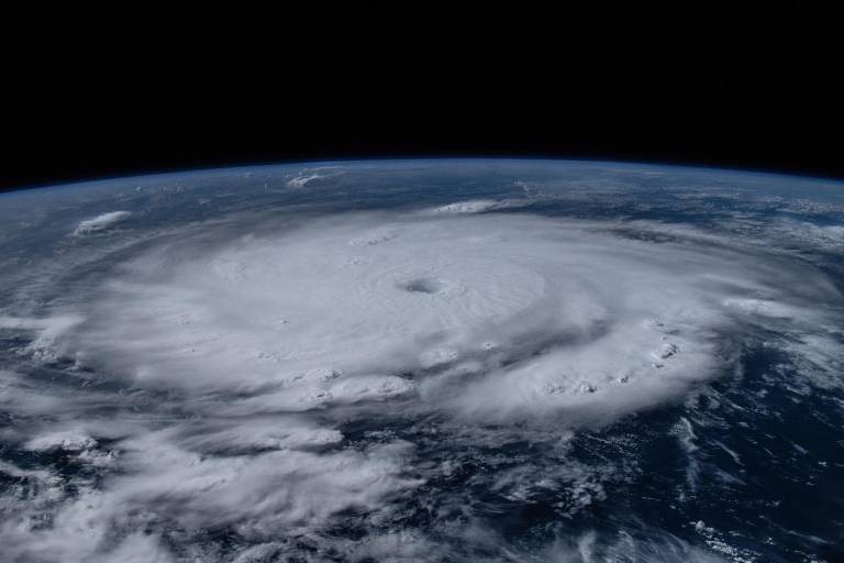 Así se ve el huracán Beryl desde el espacio