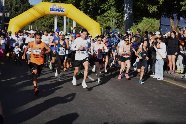 Corren, trotan y pedalean en la Gran Carrera Ganac 2024