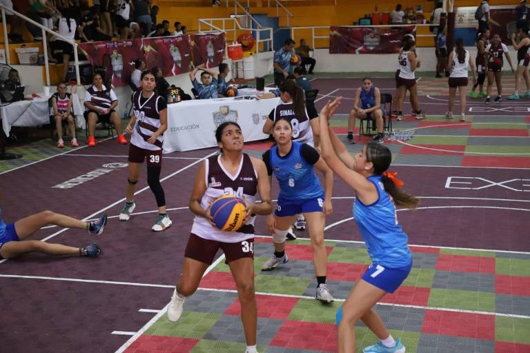 Mal día para Sinaloa en basquetbol 3X3 de los Nacionales Conade