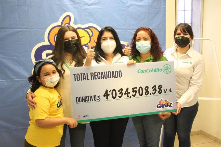 Recibe Ganac IAP donativo para tratamientos médicos