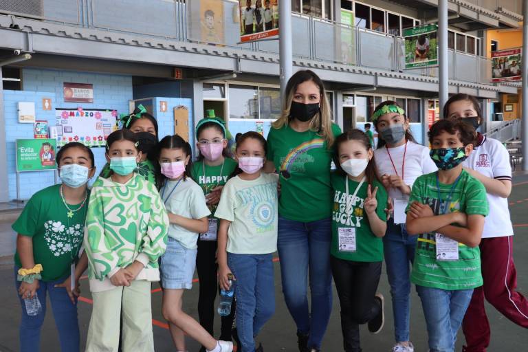 Festejan el Día de San Patricio en el Colegio SEBEC
