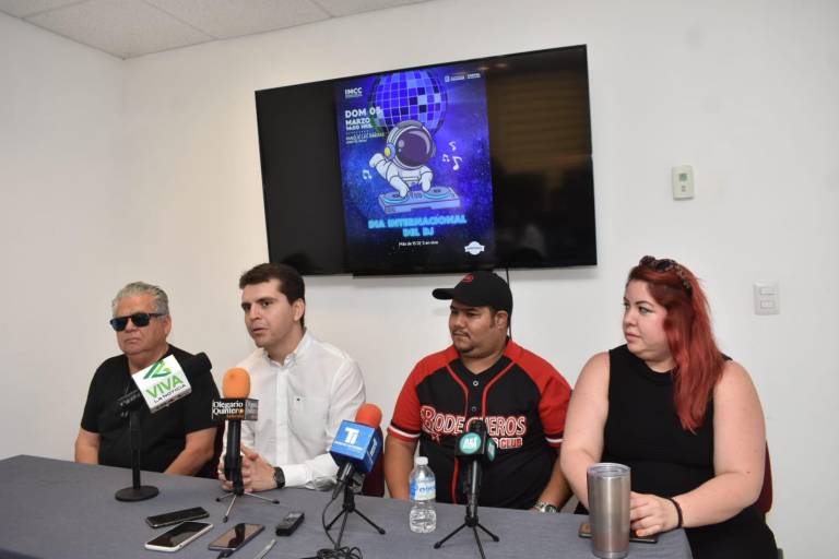 Anuncian festival por el Día Internacional del DJ en Culiacán