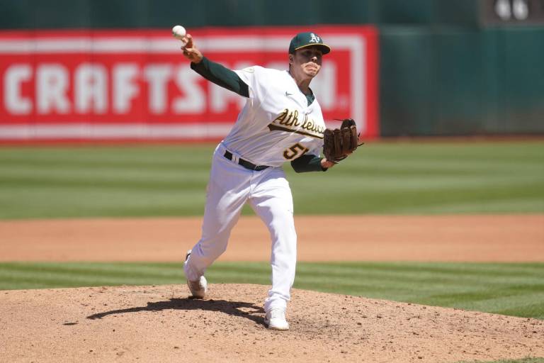 Atléticos dividen serie ante Yanquis detrás de un dominante Adrián Martínez