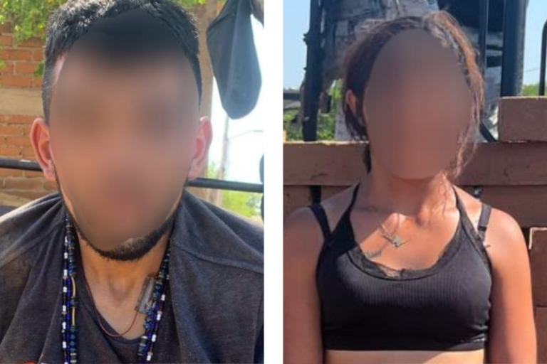 Detienen en Culiacán a pareja con arma larga y equipo táctico