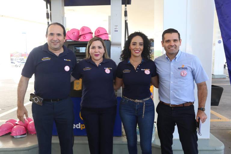 Redpetroil arranca su campaña Mes Rosa-Ni una menos