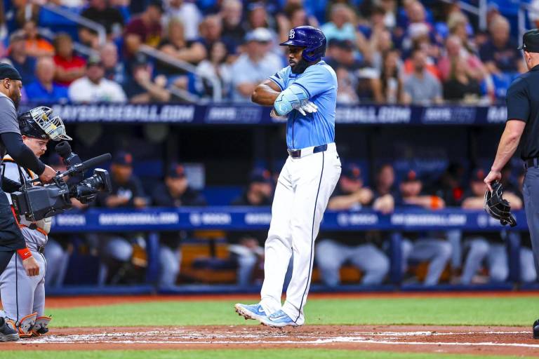 Arozarena y Mead dan batazos claves en triunfo de Rays vs. Tigres