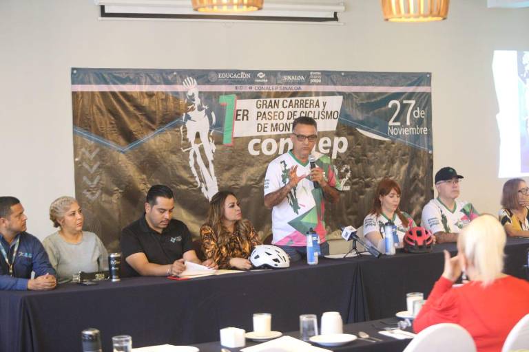 Invita Conalep a carrera de ciclismo de montaña con causa