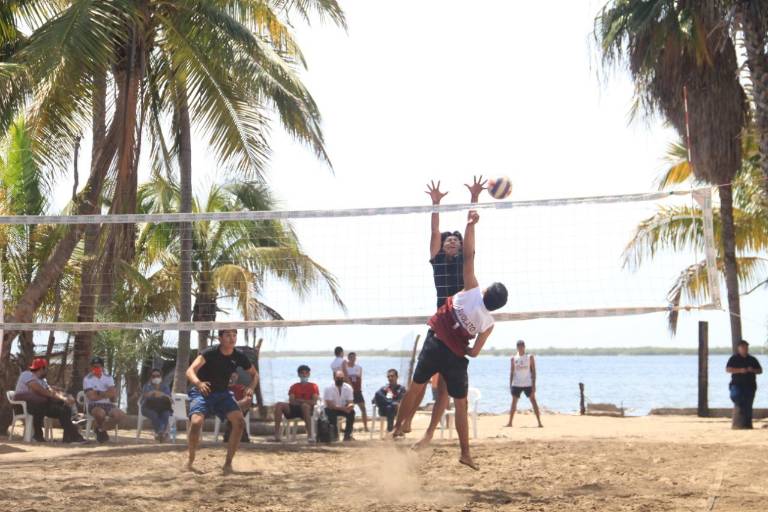 Inauguran Primer Torneo de Voleibol de Playa IMDEN Altata 2021