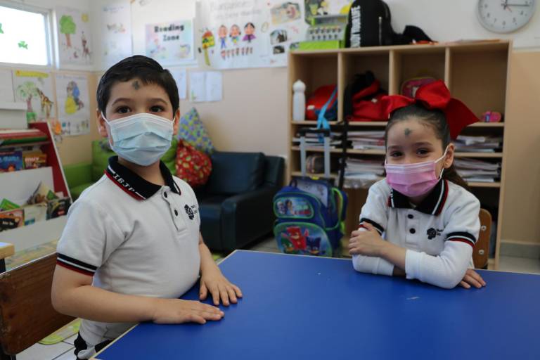 Celebran alumnos el Miércoles de Ceniza