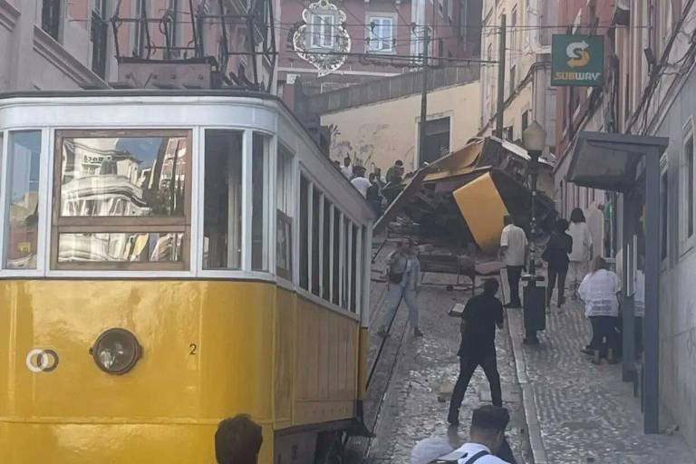 Descarrilamiento de un funicular en Lisboa deja al menos 15 muertos y 18 heridos