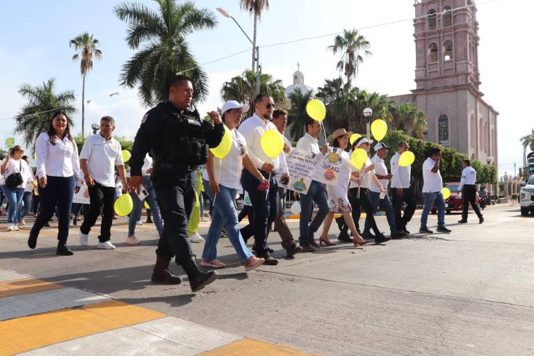 Conmemoran en Escuinapa el Día del Peatón