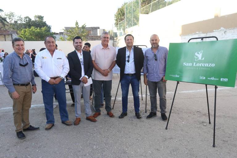 Colocan primera piedra de San Lorenzo Garden &amp; Condos