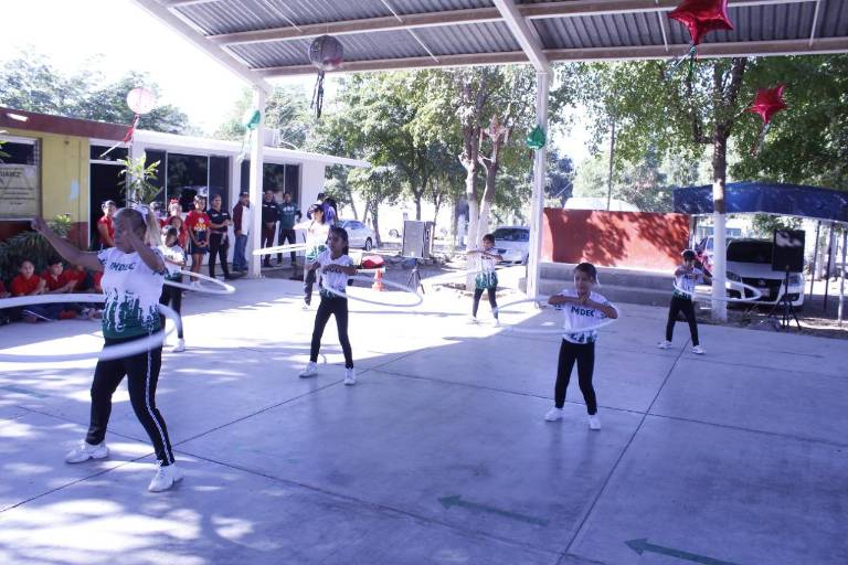 Lleva Imdec su Jornada Deportiva y activación física a primaria en La Piedrera