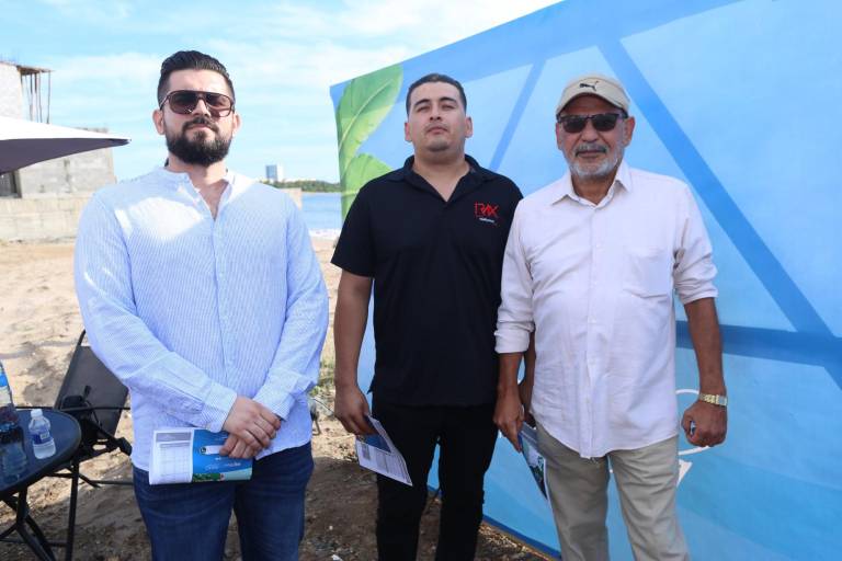 Colocan la primera piedra de Punta del Sol, en Mazatlán