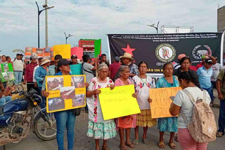 $!Comunidades indígenas y afros de la Costa Chica de Guerrero exigen apoyos tras paso de huracanes y ante violencia