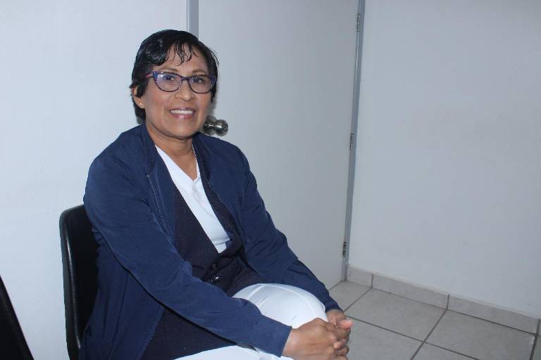 ‘Nachi’ descubrió su amor por la enfermería al ver el uniforme blanco de su madrina