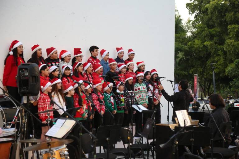 Concurrido Concierto Navideño ofrecen coros y orquestas infantil y juvenil
