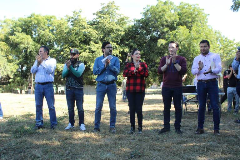 Arranca construcción de cancha de futbol en la sindicatura de Jesús María