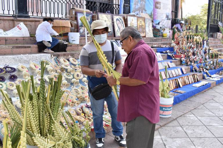 Aclaman a Cristo en la tradicional Misa de Domingo de Ramos