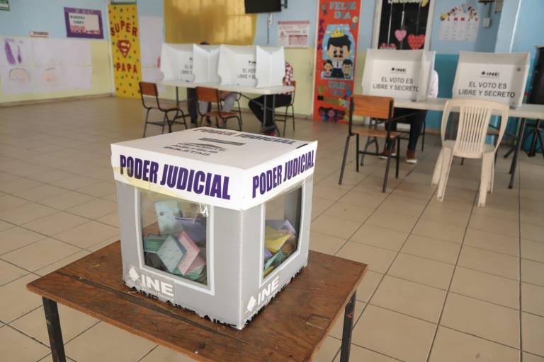 Votan nada más cerca de 41 mil 600 ciudadanos en el Distrito 06