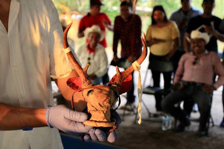 En ceremonia histórica, pueblo yaqui recibe el Maaso Koba y objetos ceremoniales repatriados desde Suecia
