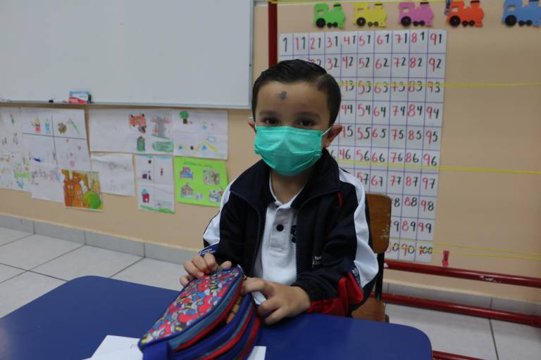 Celebran alumnos el Miércoles de Ceniza