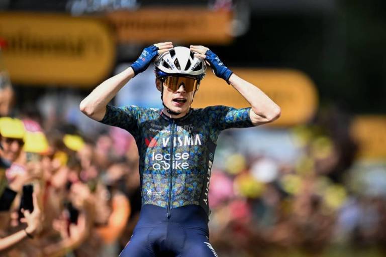 Vingegaard le para los pies a Pogacar en la undécima etapa del Tour de Francia