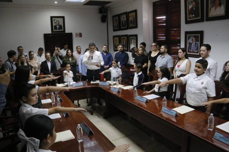 Proponen niñas y niños en el Cabildo Infantil de Culiacán capacitar contra el bullying y fomentar el deporte