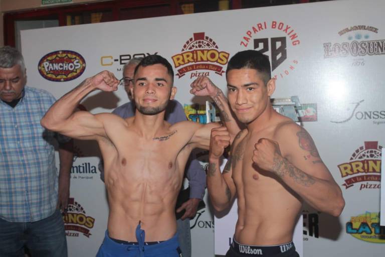 ‘Veneno’ Aréchiga y ‘Pamba’ Valdez, listos para la función de este viernes en Mazatlán