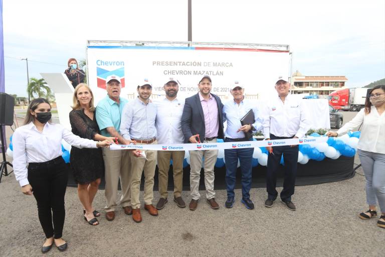 Presenta en Mazatlán la marca Chevron, el gigante de los combustibles a nivel mundial