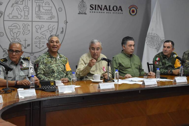 Autoridades de Sinaloa se declaran listas para solventar impacto de ‘Norma’