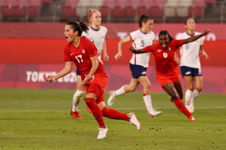 Canadá deja a Estados Unidos fuera de la final del futbol olímpico femenil