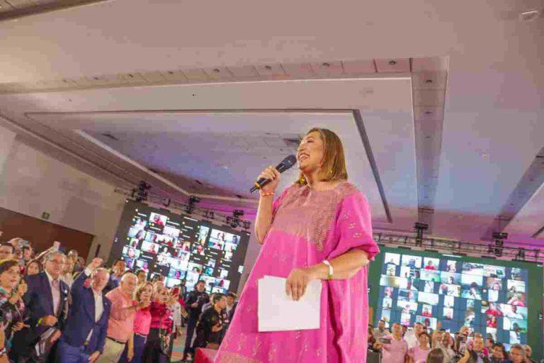 Xóchitl reconoce que 50% de los mexicanos no la conoce, pero afirma que la van a conocer