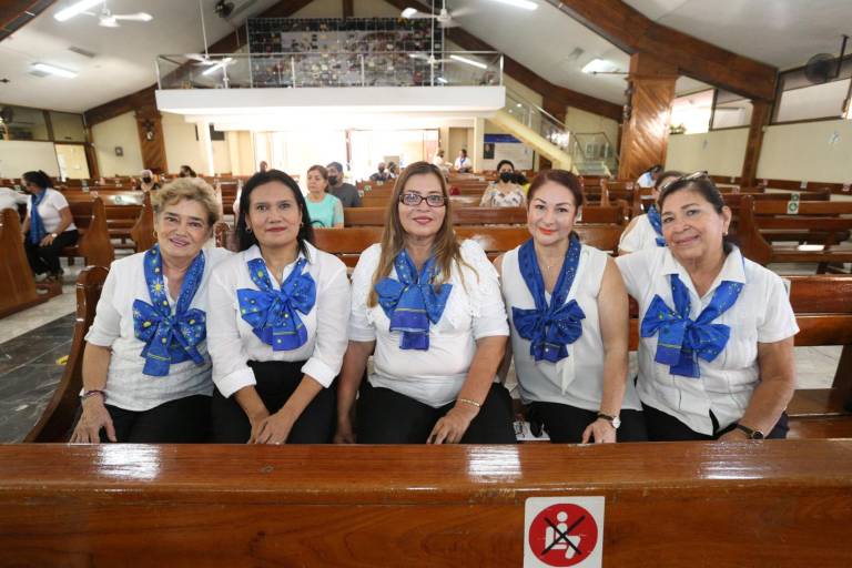 Integrantes de Anspac Mazatlán agradecen a Dios por las bondades recibidas y piden por un buen año escolar