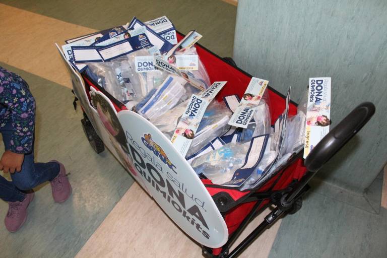 Entregan quimiokits al Hospital Pediátrico de Sinaloa
