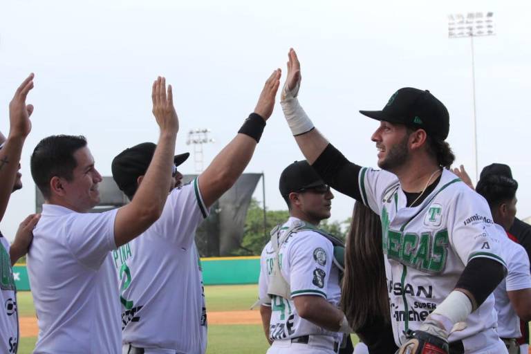 Francisco Lugo muestra su ofensiva en la Liga Mexicana de Beisbol